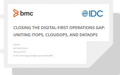 IDC Spotlight Closing the Digital-First Operations Gap