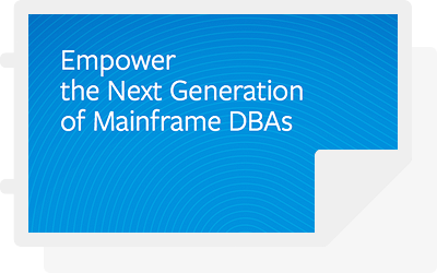 Empower the next generation of mainframe DBA