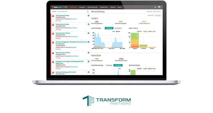Helix ITSM Trial Transform Partners