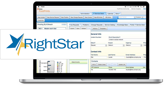 Footprints trail partner RightStar