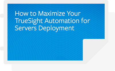 Truesight automation for server