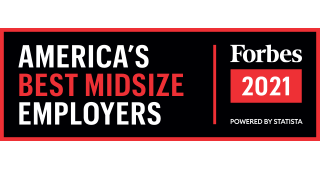 Americas Best Employer 2021 Award by Forbes