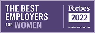 Best Employers for Women 2022 Award by Forbes