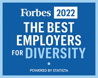 Best Employers for Diversity 2022 Award by Forbes