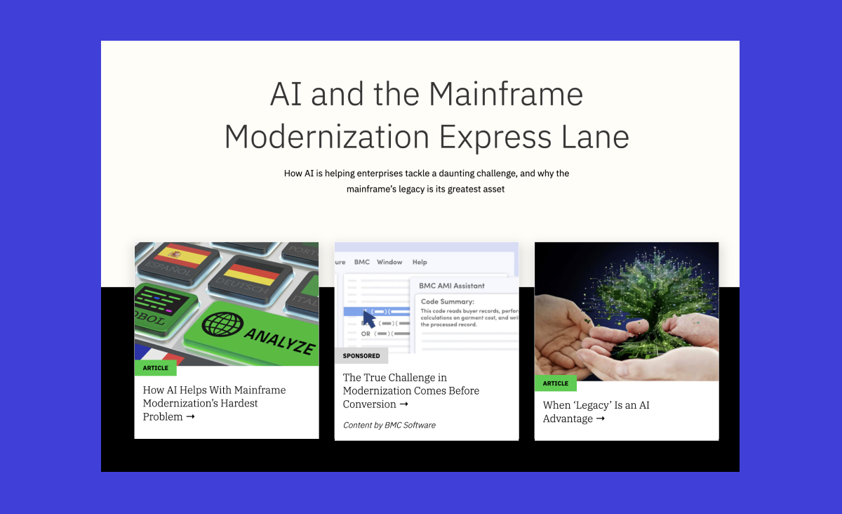 Modernization and Digital Transformation
