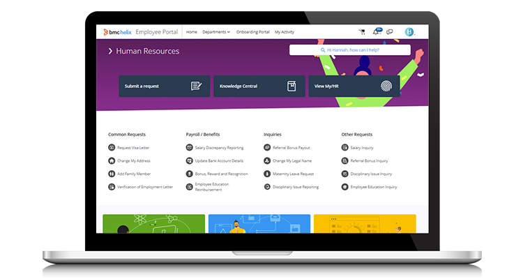 HR microsite